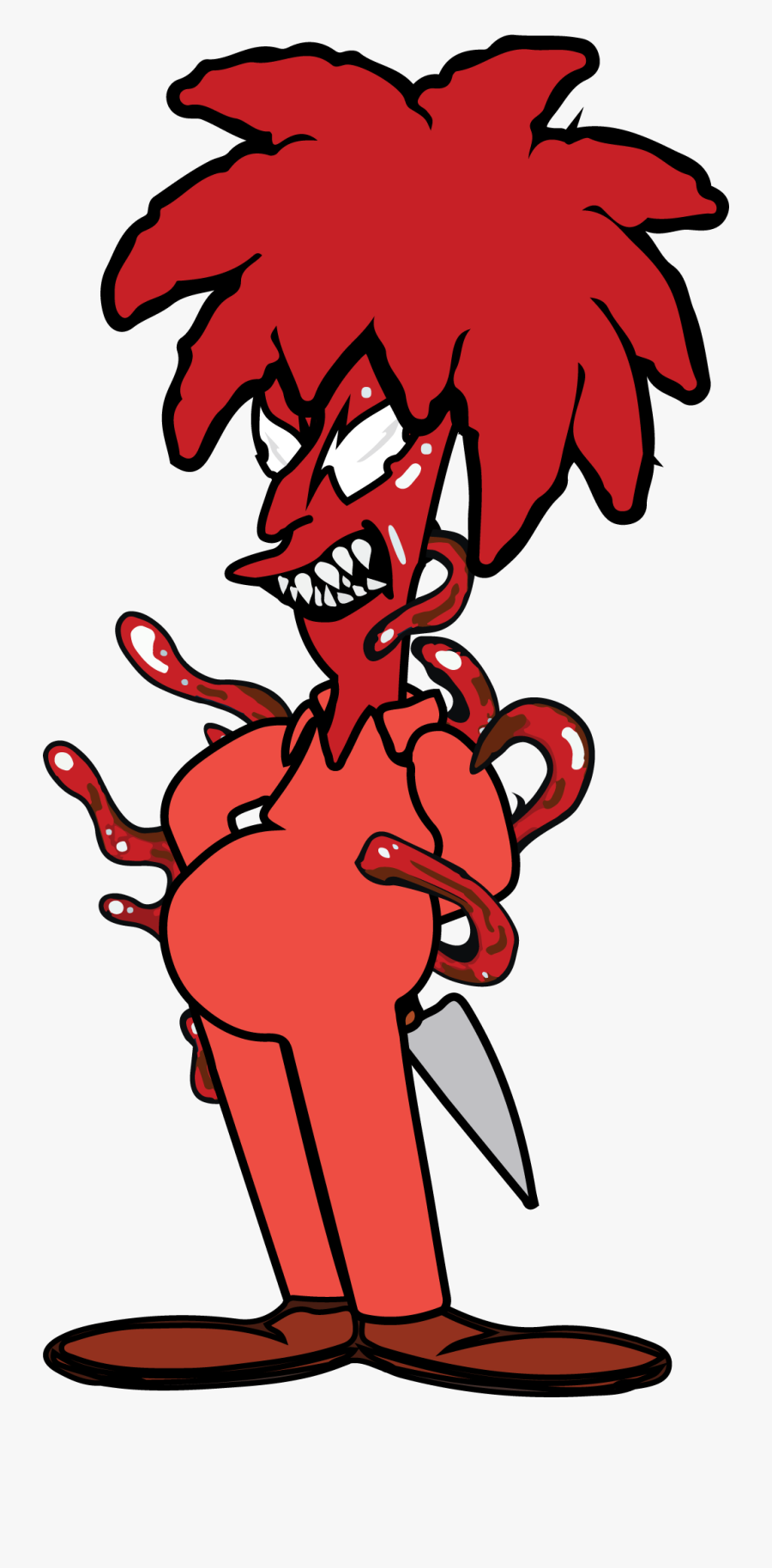Transparent Carnage Png - Sideshow Bob Carnage, Transparent Clipart