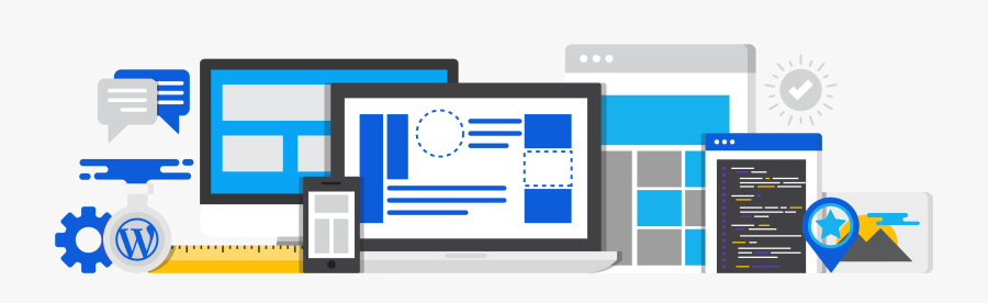 Website Design & Development - Social Media Icons, Transparent Clipart