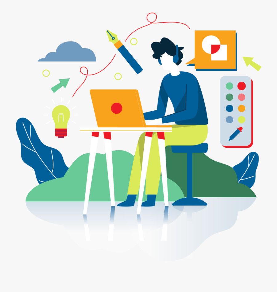 Professional Custom Website For Local Business Owners - Diseñador Grafico En Png, Transparent Clipart