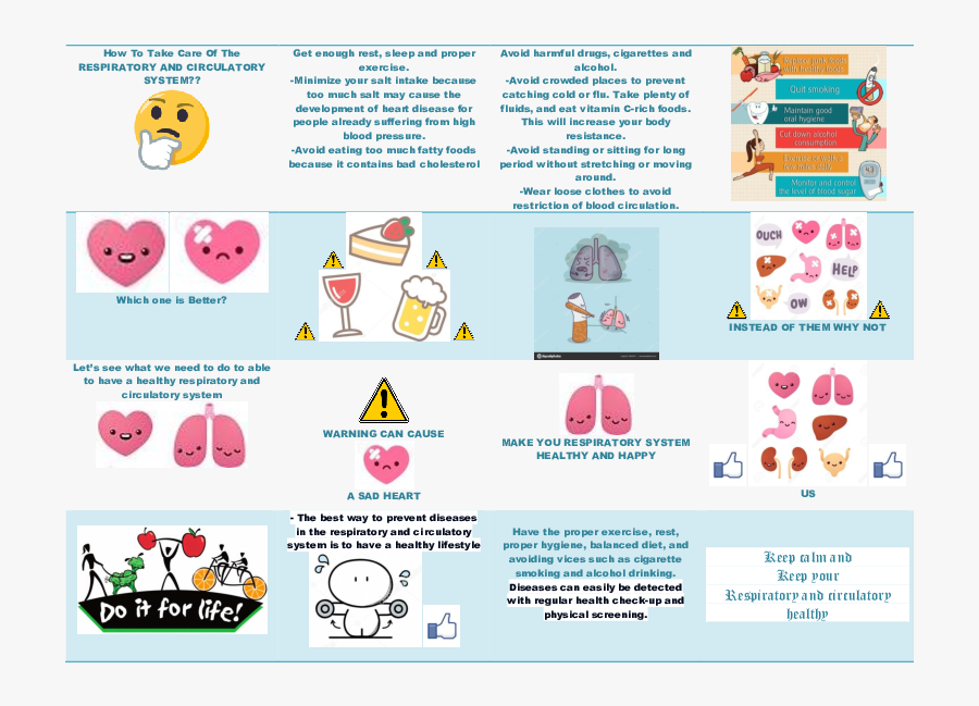 Circulatory System Proper Care, Transparent Clipart