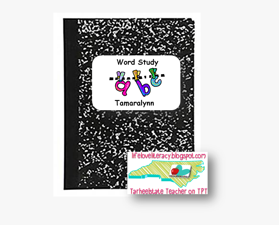 Transparent Composition Notebook Png, Transparent Clipart