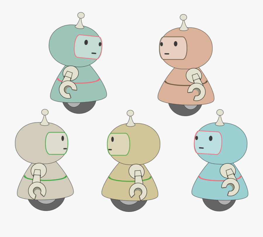 Robot, Transparent Clipart