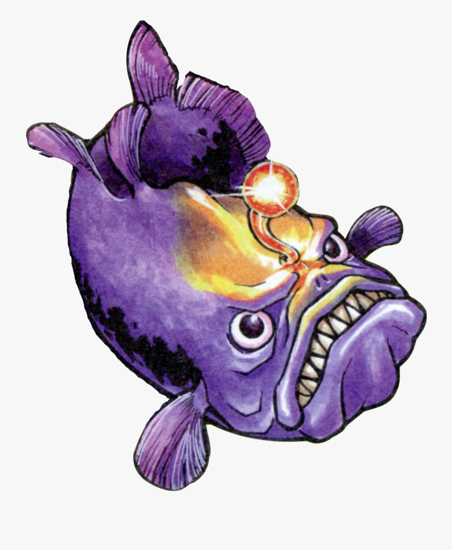 Transparent Anglerfish Png - Zelda Links Awakening Nightmares, Transparent Clipart