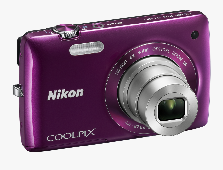 Digital Photo Png Image - Nikon Coolpix S4300, Transparent Clipart