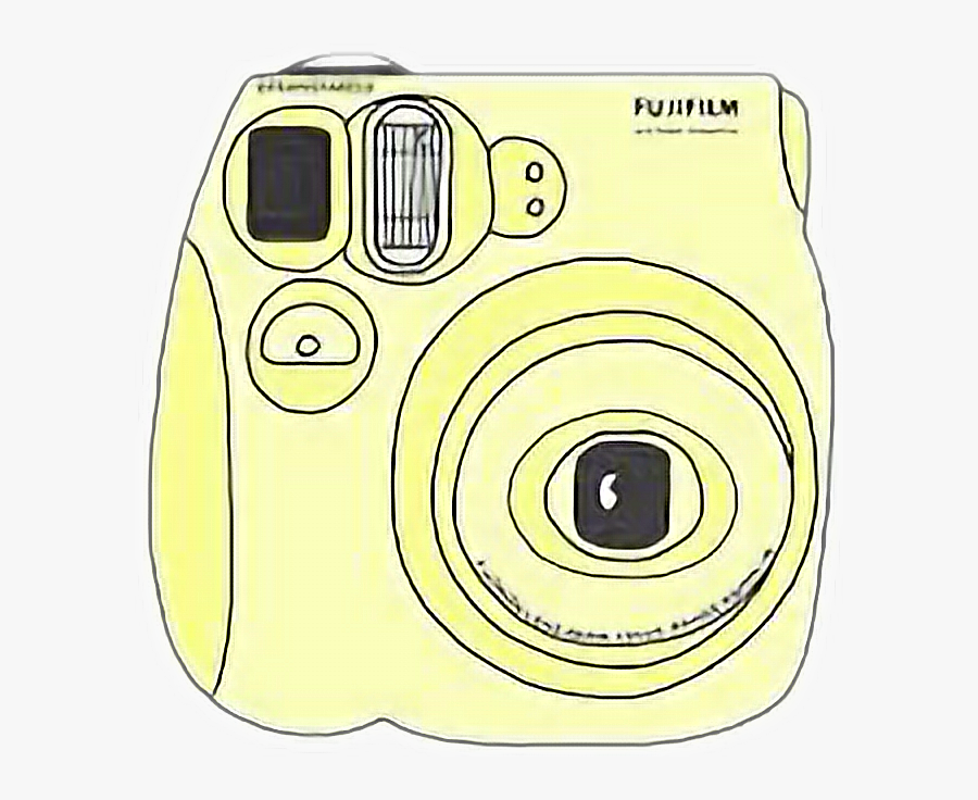 Collection Of Free Camera - Transparent Background Polaroid Camera Clipart, Transparent Clipart