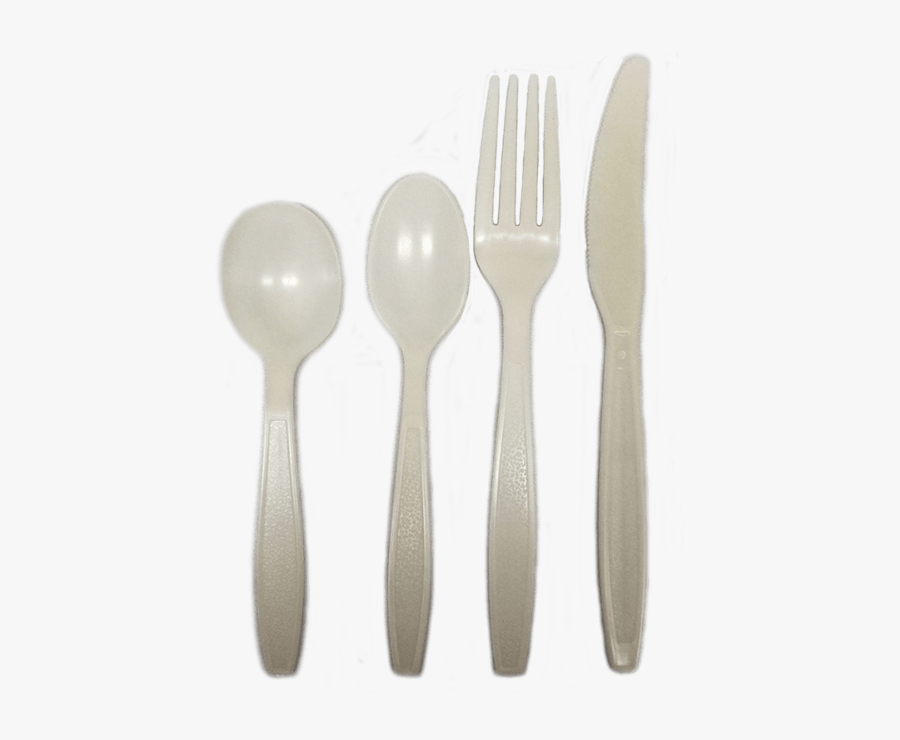 Biodegradable Cutlery - Fork, Transparent Clipart