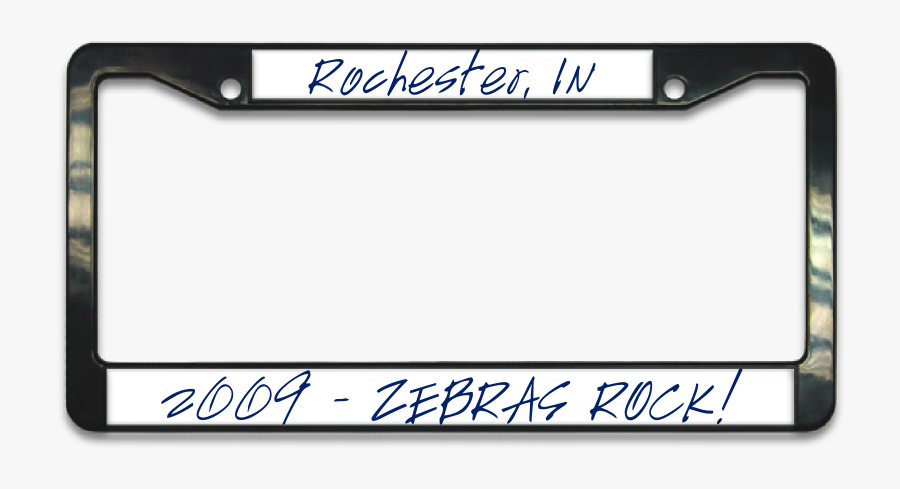 Download Rochester Plastic Plate Frame - License Plate Svg Free ...