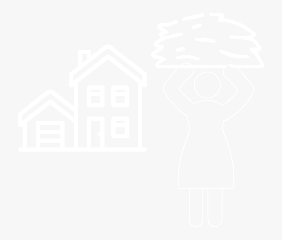 Null - Johns Hopkins White Logo, Transparent Clipart