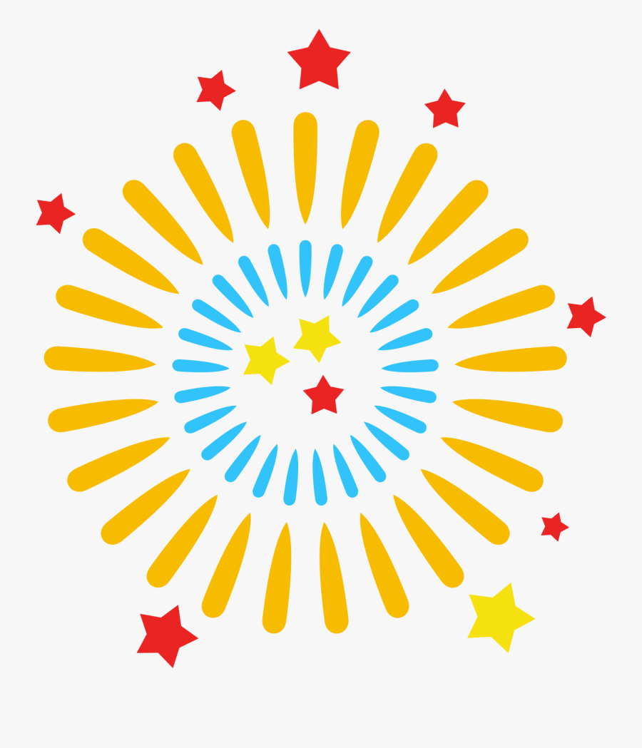 Firework Facts- - Circle Spikes, Transparent Clipart
