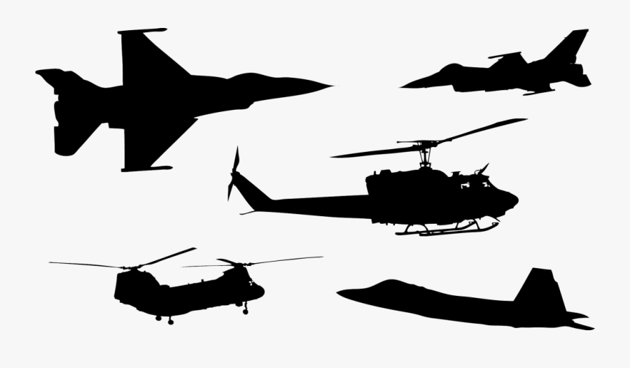 Aircraft Carrier Silhouette At Getdrawings Com Free - Silhouette Of Military Aircraft, Transparent Clipart