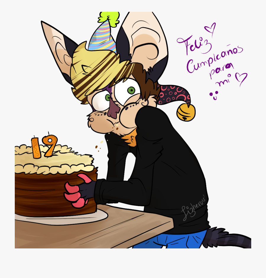 Happy Birthday To Me - Cartoon, Transparent Clipart