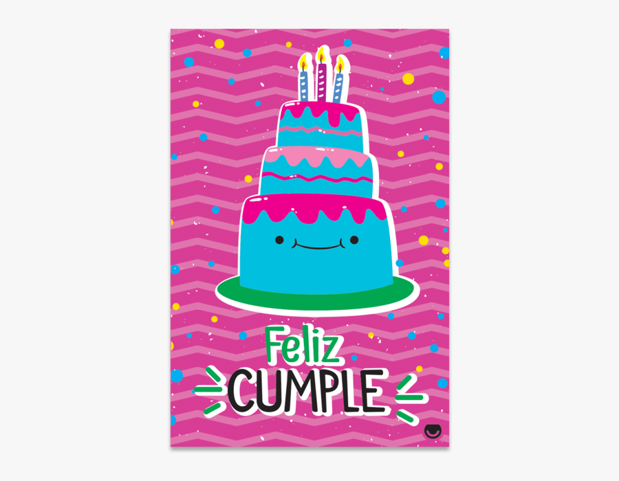 Tarjeta Feliz Cumple, Transparent Clipart