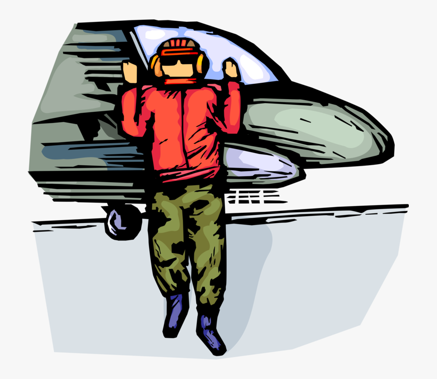 Vector Illustration Of United States Navy Aircraft - Illustration, Transparent Clipart