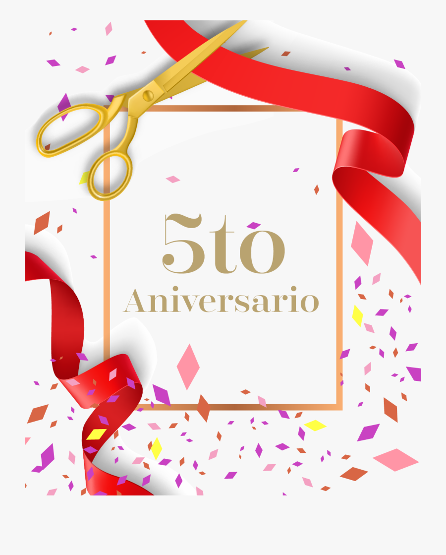 Aniversario - Invitation For Boutique Opening, Transparent Clipart