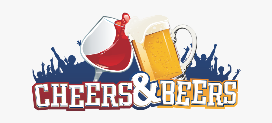 Beer Clip Cheer - Cheers And Beers Png, Transparent Clipart