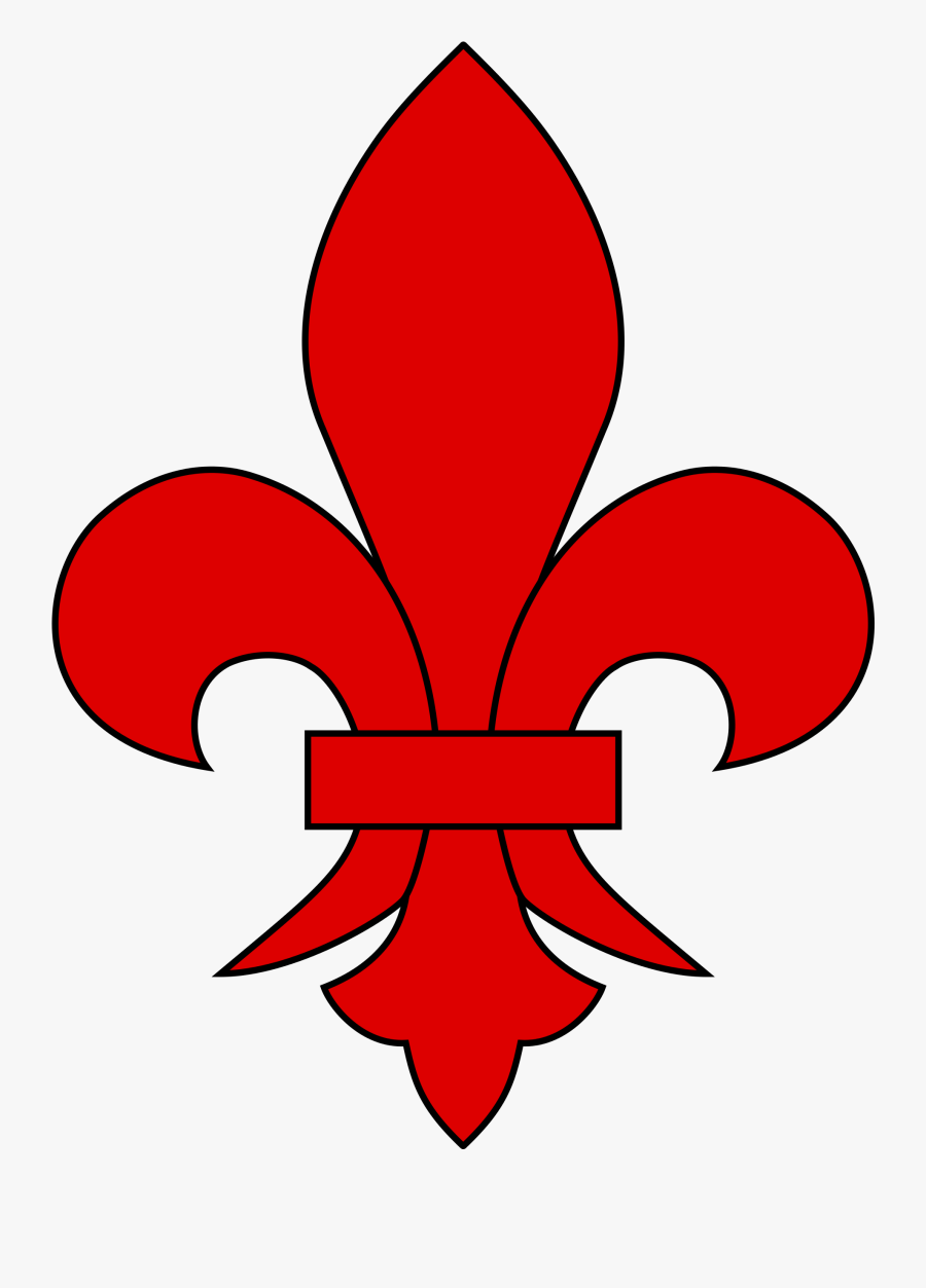 Royal Blue Fleur De Lis, Transparent Clipart