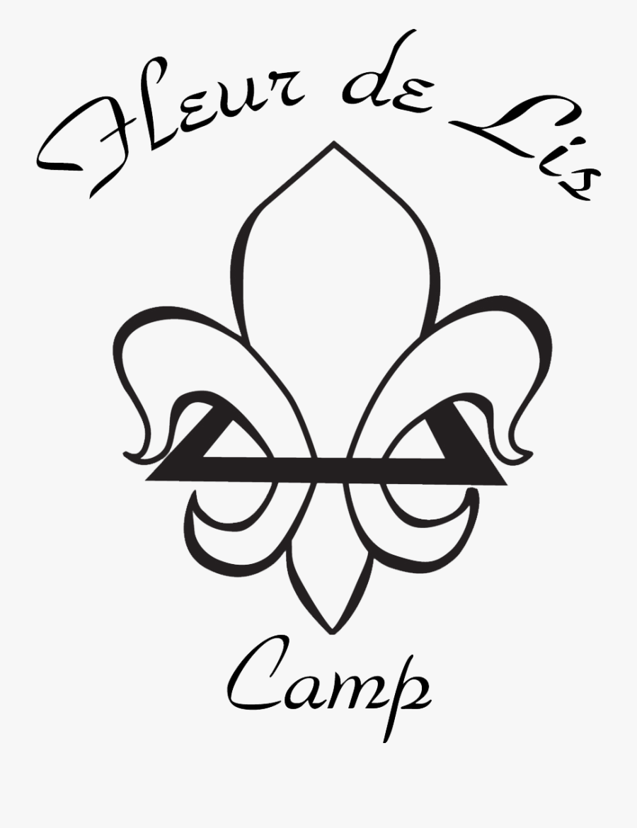 Fleur De Lis Camp, Transparent Clipart