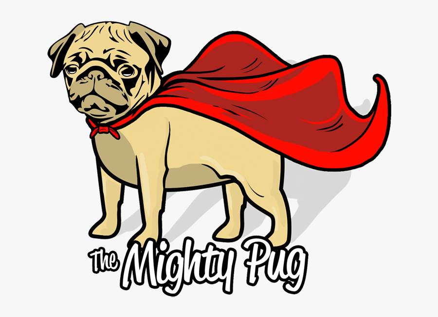 Image Of - Pug, Transparent Clipart