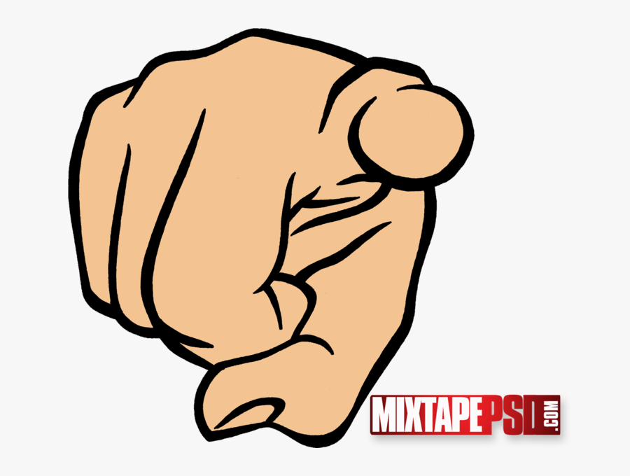 Finger Pointing At You Png, Transparent Clipart