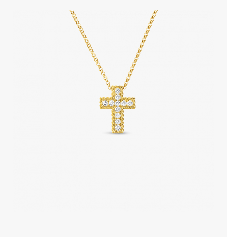 Cross Necklace Transparent Background, Transparent Clipart