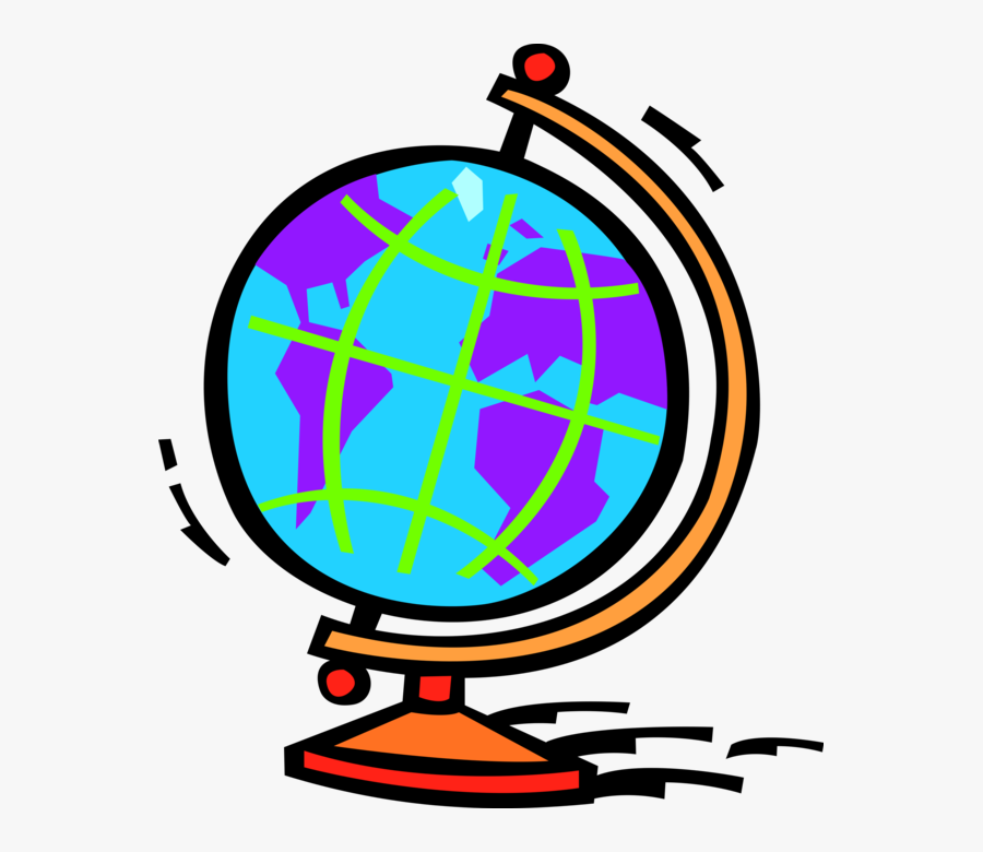Vector Illustration Of Three-dimensional, Spherical, - Social Studies Transparent Background, Transparent Clipart
