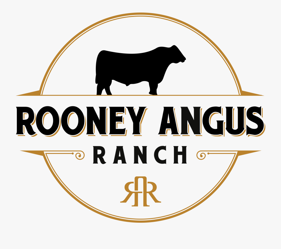 Angus Ranch Logo, Transparent Clipart