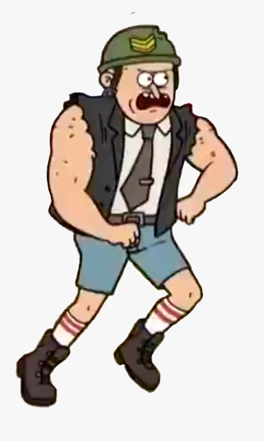 Regular Show Wiki - Gotta Punch The Prime Minister, Transparent Clipart