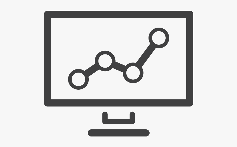 Black And White Business Analytics, Transparent Clipart