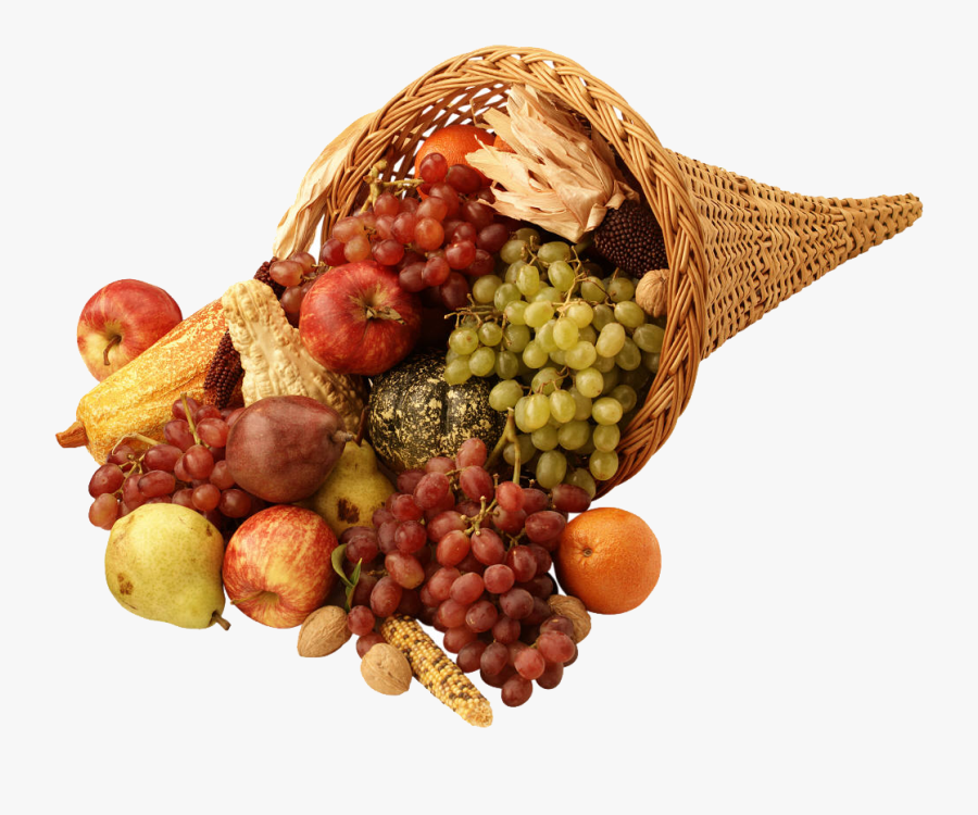 Happy Thanksgiving Frame - Thanksgiving Fruit Basket Called, Transparent Clipart