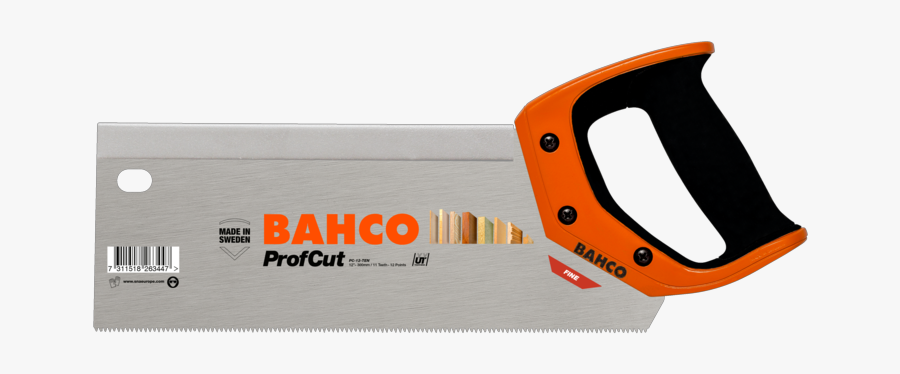 Hand Saw Clipart Tenon Saw - Bahco Profcut Saw, Transparent Clipart