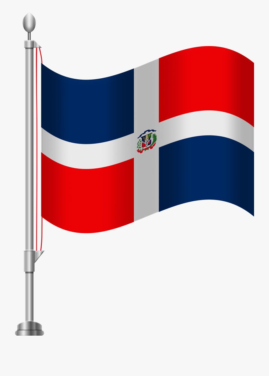 Dominican Republic Flag Png Clip Art, Transparent Clipart