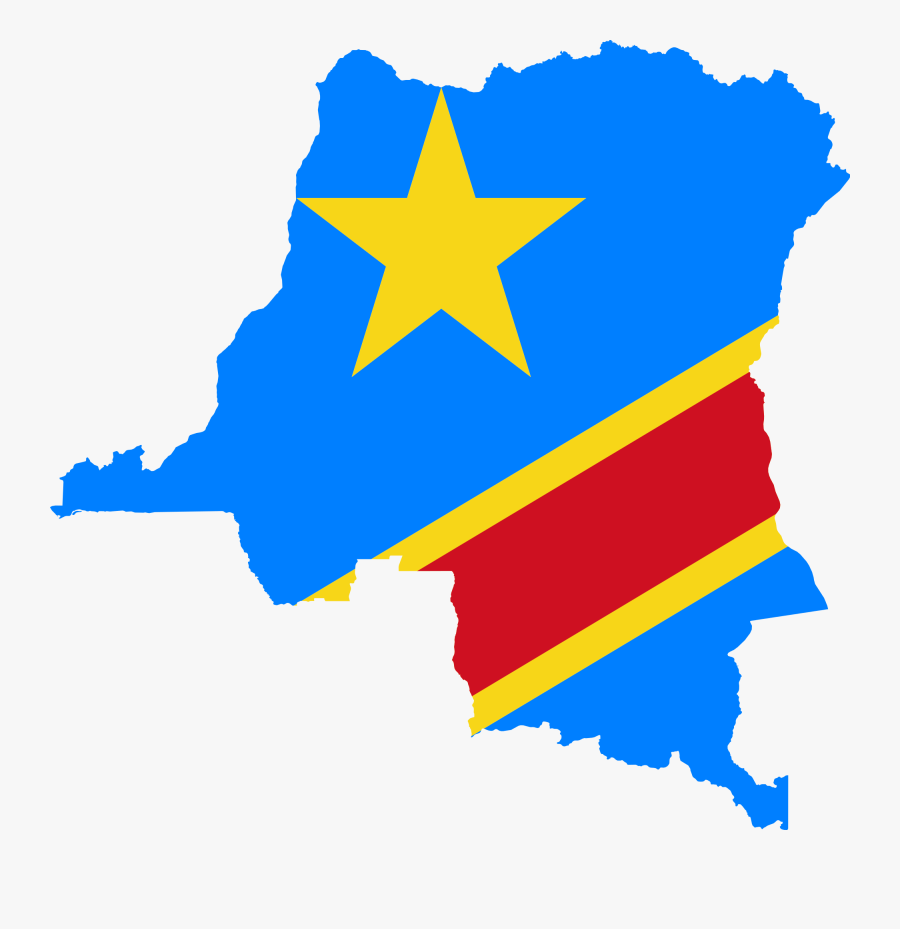 Clip Art Republic Of Congo Flag - Democratic Republic Congo Flag, Transparent Clipart