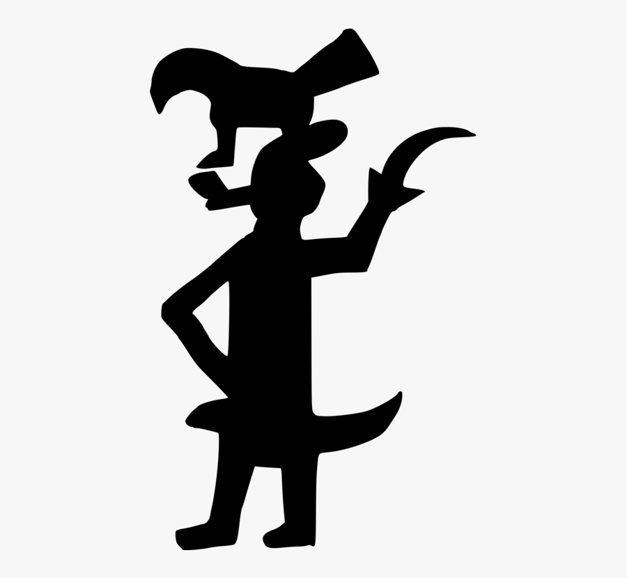 Silhouette,monochrome Photography,symbol - Illustration, Transparent Clipart