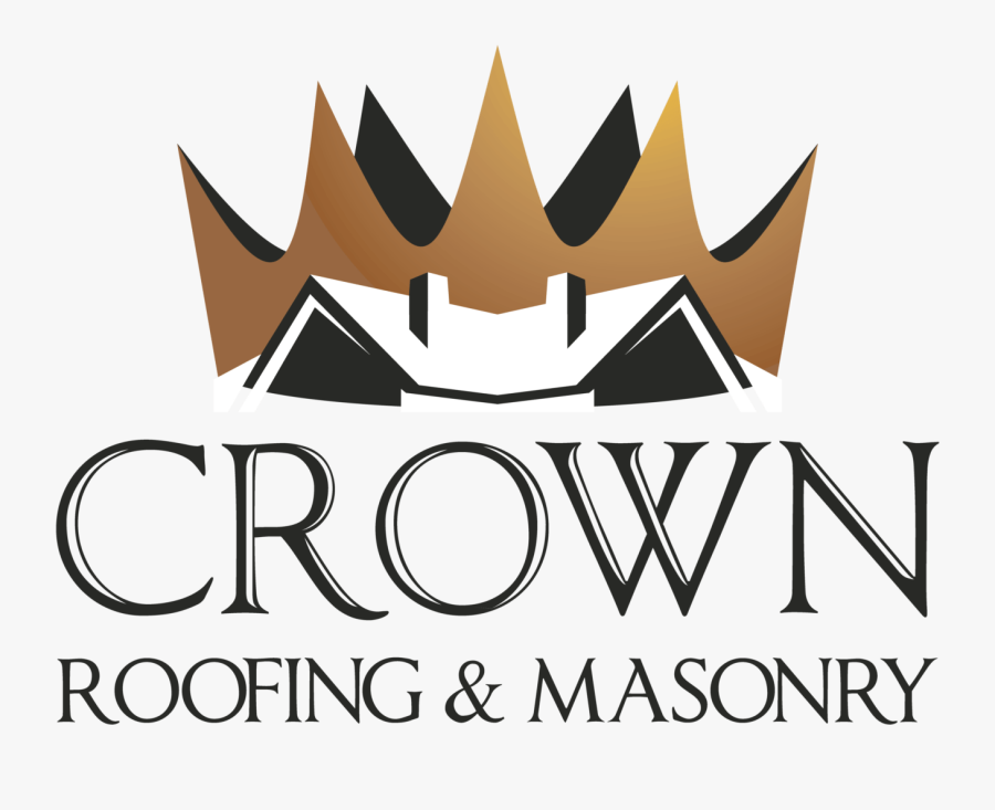 Crown Roofing & Masonry Company Logo - Graphic Design, Transparent Clipart