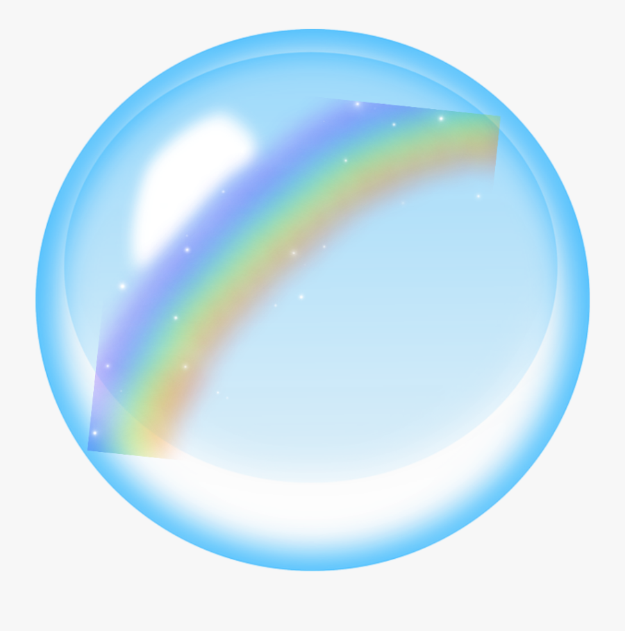 Bubbles Clipart Rainbow, Transparent Clipart