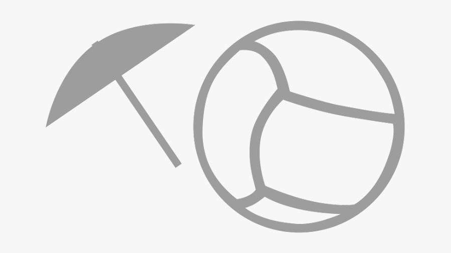 Beach Volleyball, Transparent Clipart