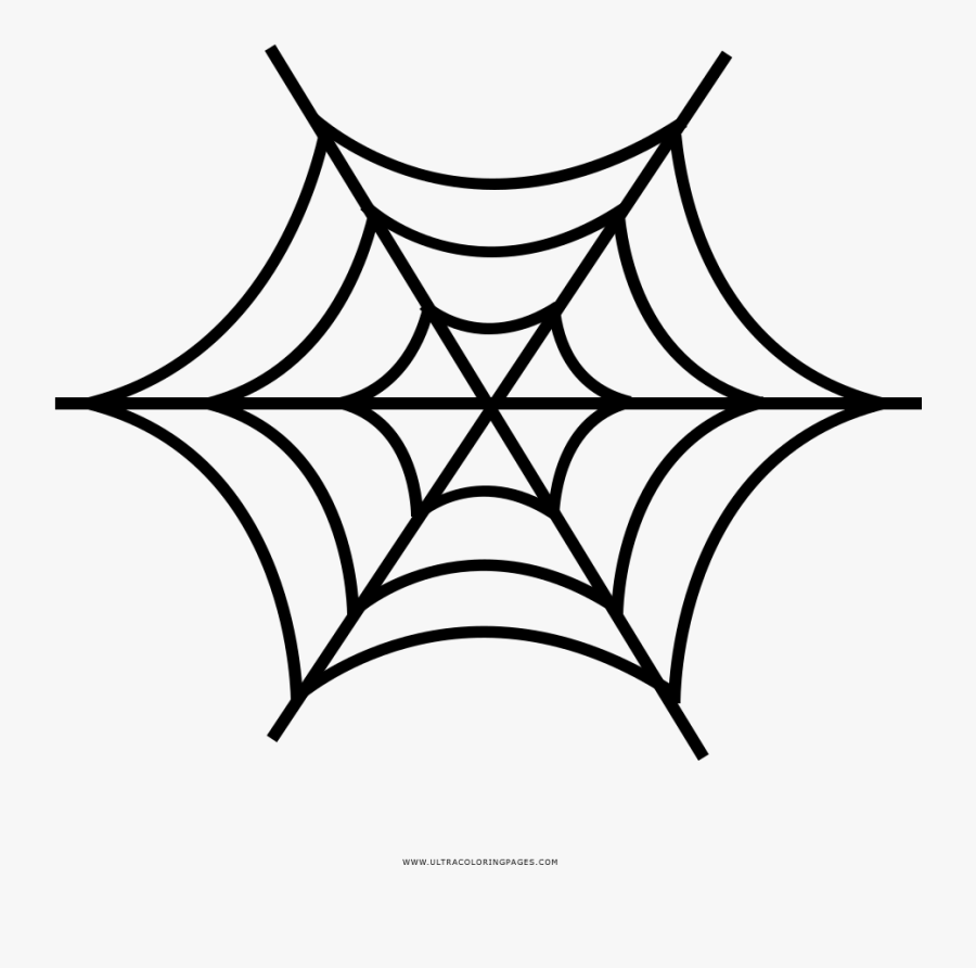 Spider Web Drawing Png, Transparent Clipart