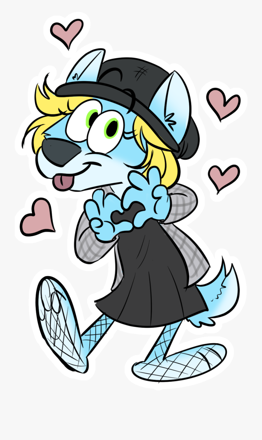 Sweetheart Sticker - Cartoon, Transparent Clipart