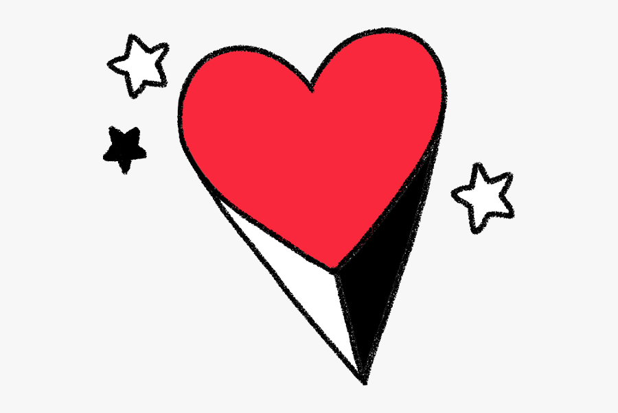 #power #heart #love #sweet #dreamy #lovepower #cute - Heart, Transparent Clipart