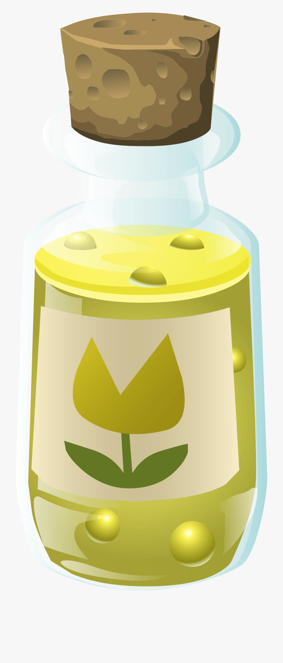 Clipart - Chai Nuoc Hoa Vector, Transparent Clipart