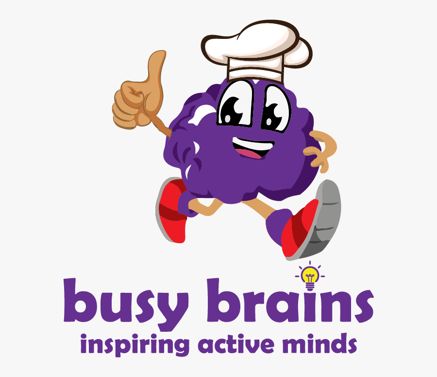 Busy Baker After School Club Hertfordshire - Busy Brains Logo, Transparent Clipart