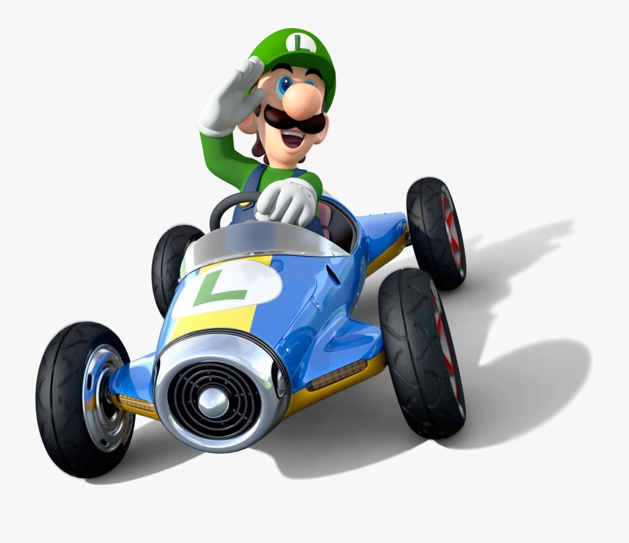 Transparent Mario Kart 8 Png - Mario Kart 8 Deluxe Luigi, Transparent Clipart