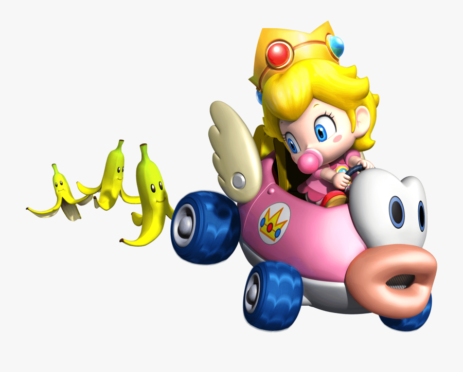 Princess Peach Mario Kart Logo