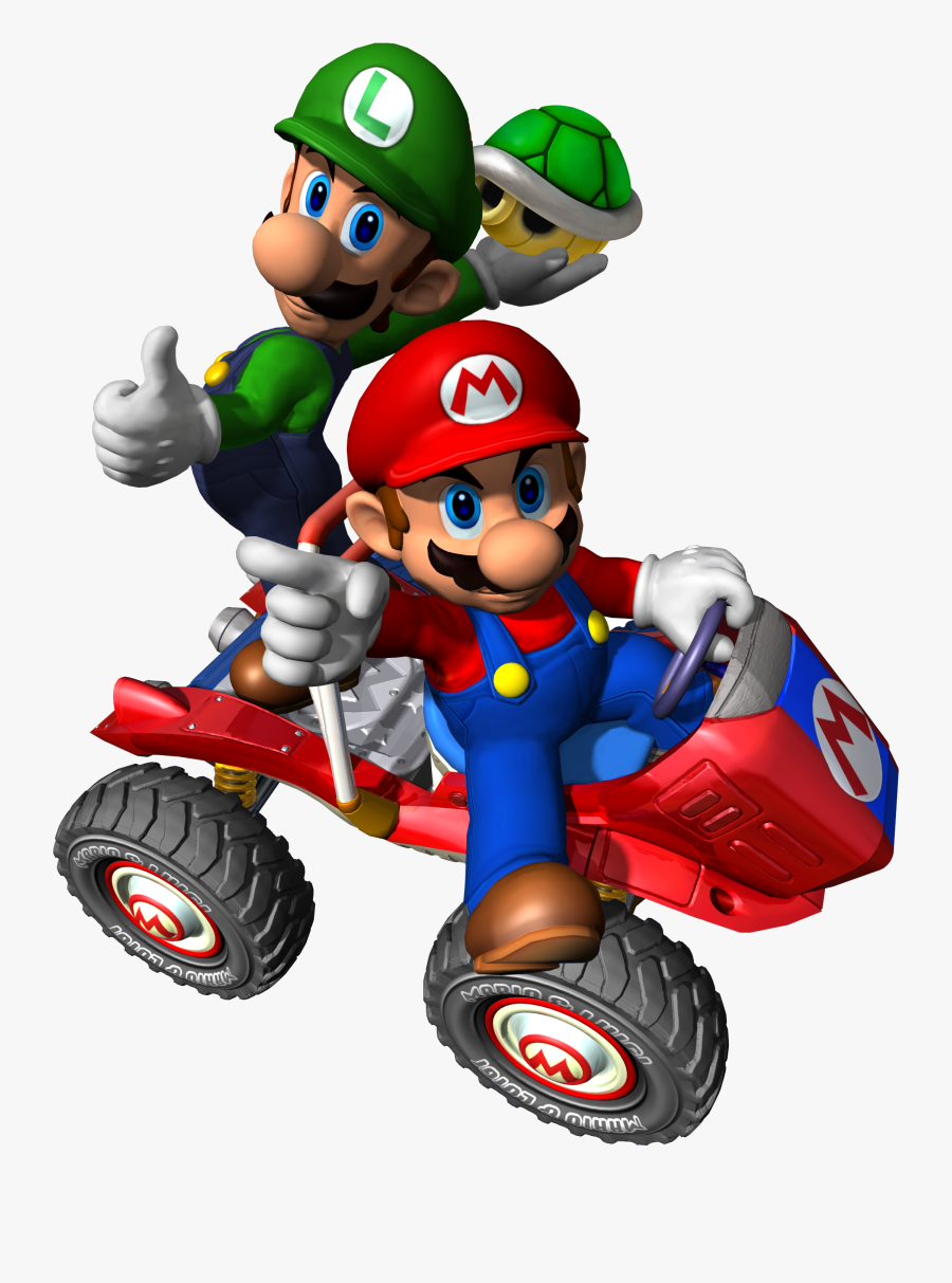 Mario And Luigi Png Transparent Image - Mario Kart Double Dash Para Wii, Transparent Clipart