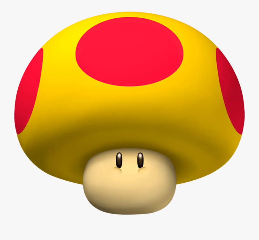 Image - Mario Kart Mega Mushroom, Transparent Clipart