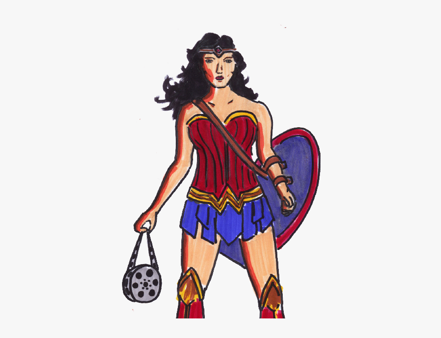 Wonder Woman, Transparent Clipart
