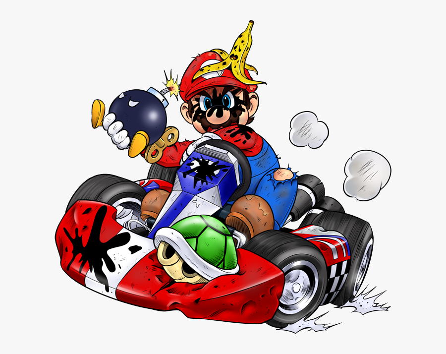 Mario Kart Tour Luigi, Transparent Clipart