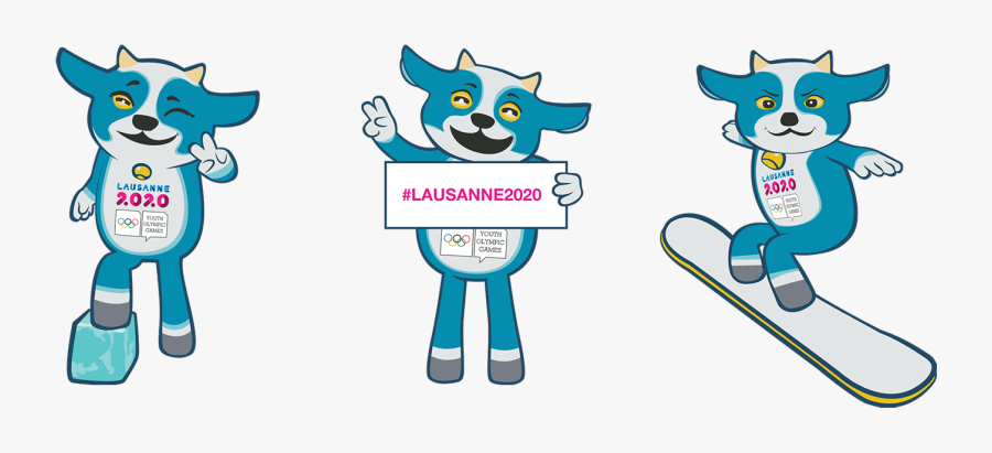 Lausanne 2020 Mascotte, Transparent Clipart
