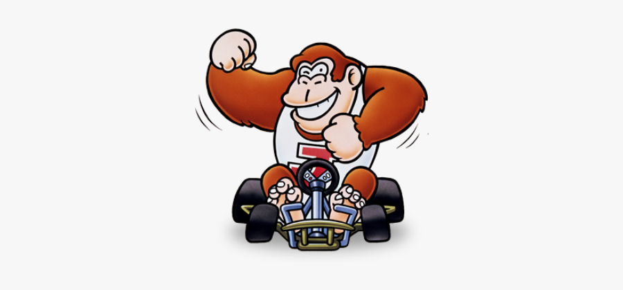 Super Mario Kart Donkey Kong Jr, Transparent Clipart