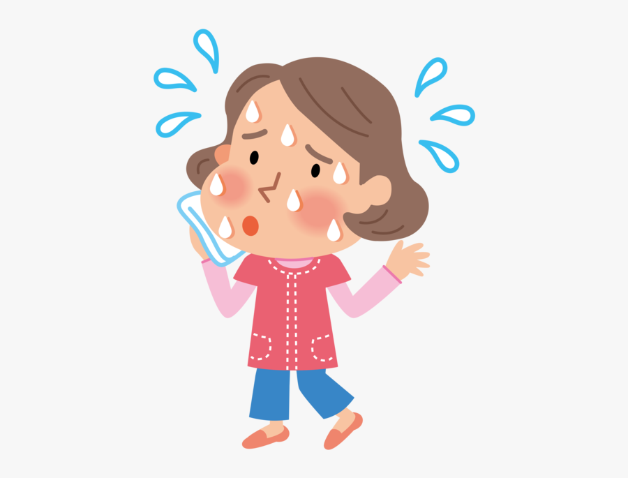 Clip Art Menopause Clipart - Humid Weather Clipart, Transparent Clipart